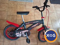 Bicicleta copii Toimsa Vulcano, 12 inch cu roti ajutatoare in stare im - 2